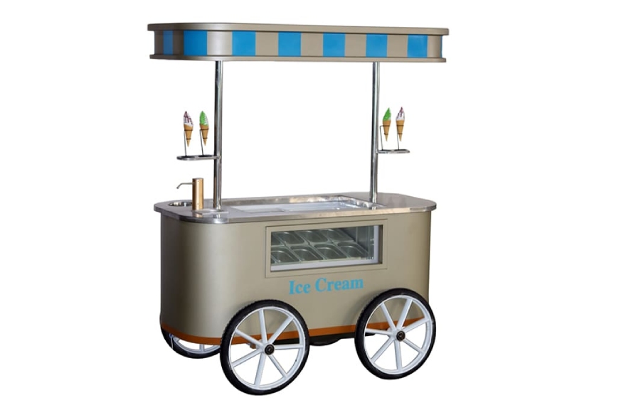 new mobile ice cream cart for sale